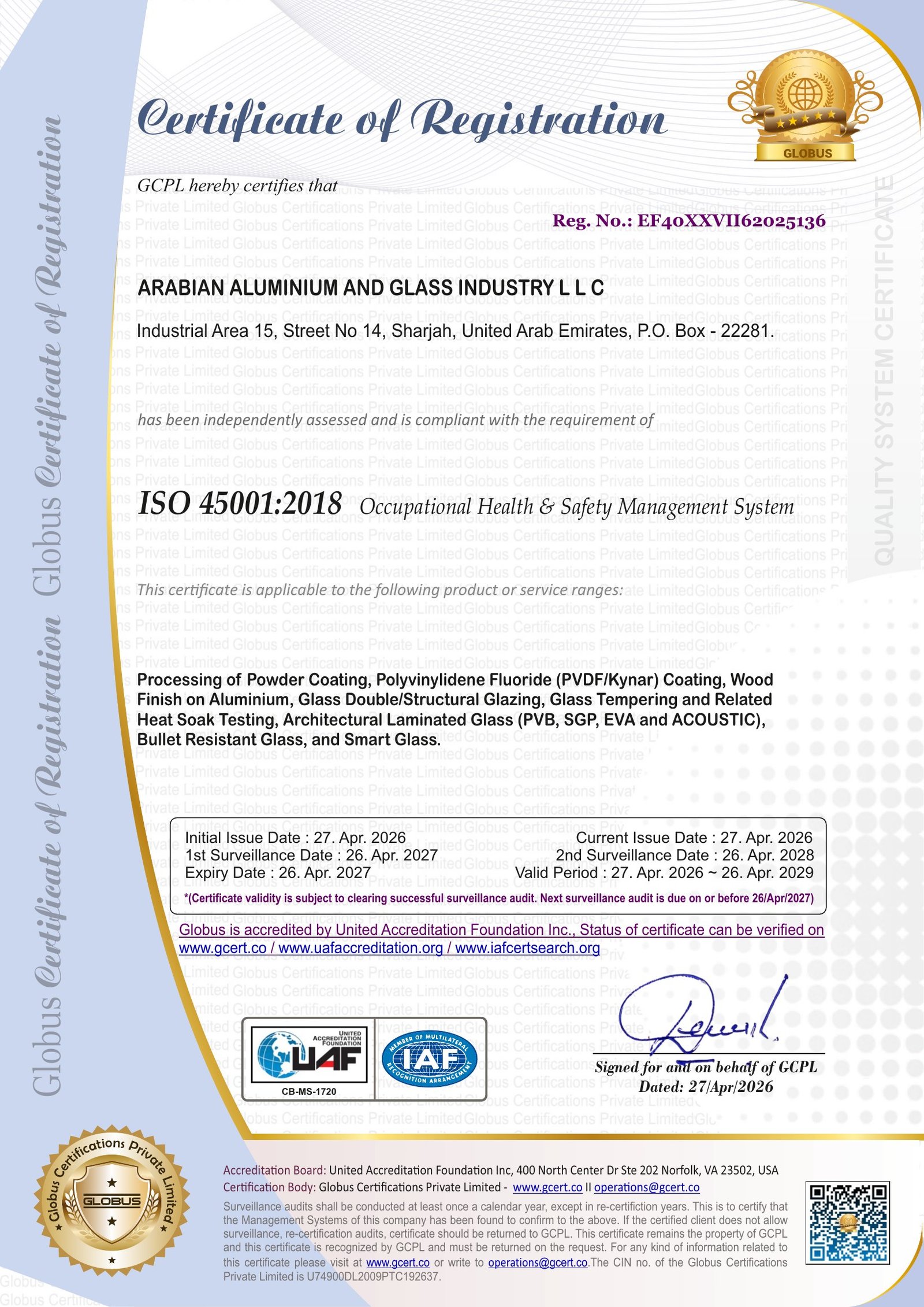Occupational health and safety
